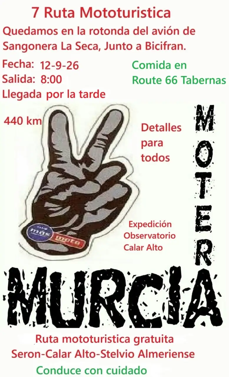 VII Ruta Mototurística Calar Alto–Velefique