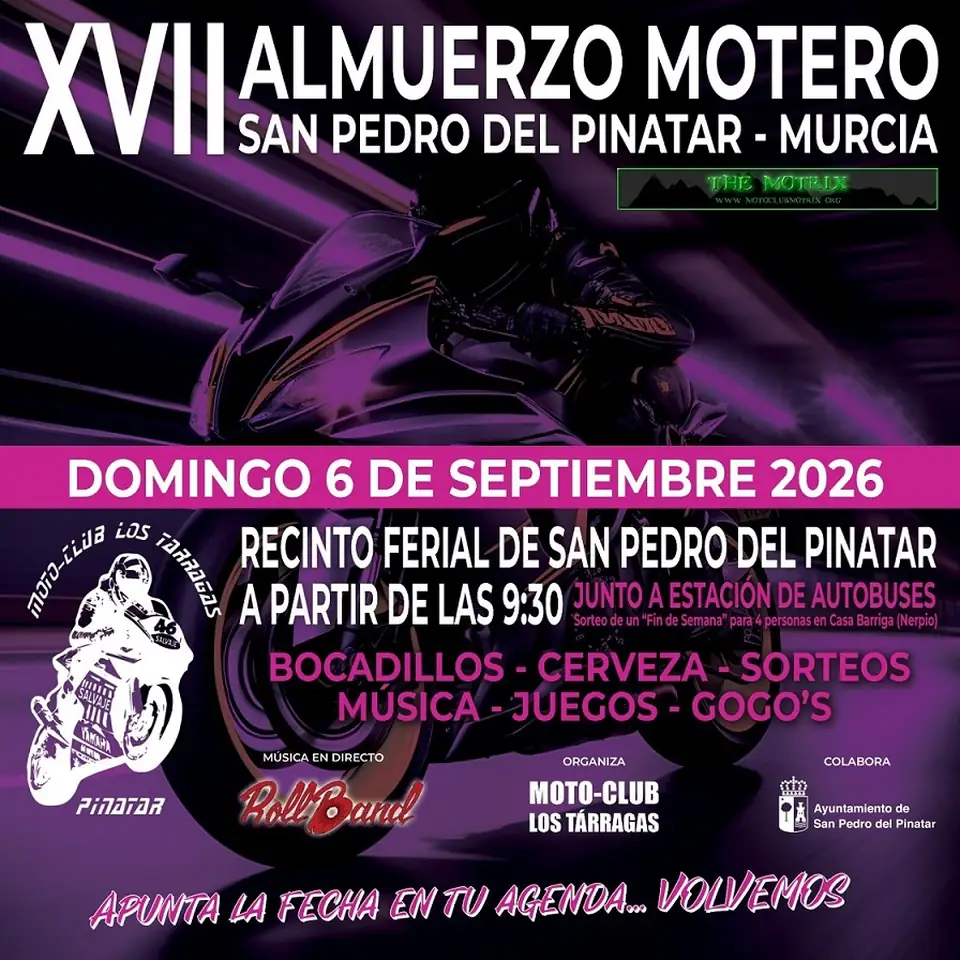 XVII Almuerzo Motero Los Tárragas
