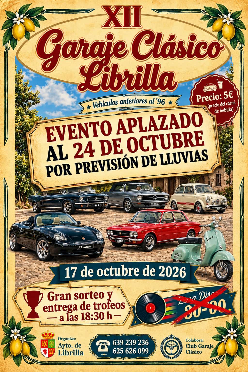 XII Garaje Clásico Librilla