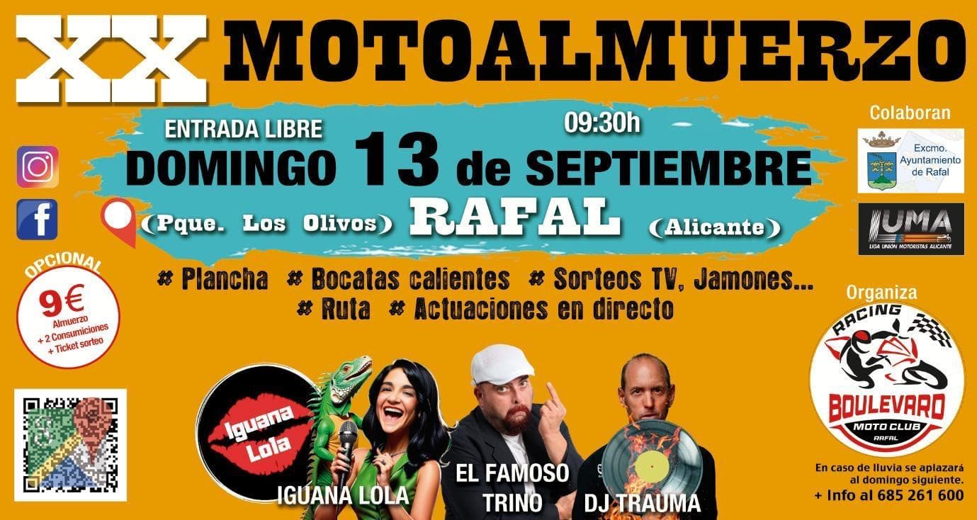 XX Motoalmuerzo Boulevard Racing — Fiestas de Rafal